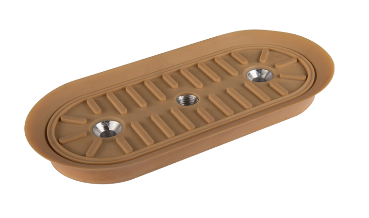 Ovalsaugplatten für strukturierte Oberflächen Serie SOPL-R – Holzhandling