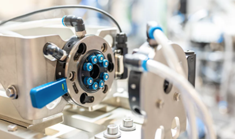Schnellwechselsystem Serie SR mit SAFE-Lock Verriegelung Roboterseite